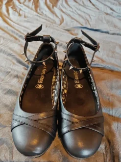 Ballerinas von gohtican by emp mit Nieten