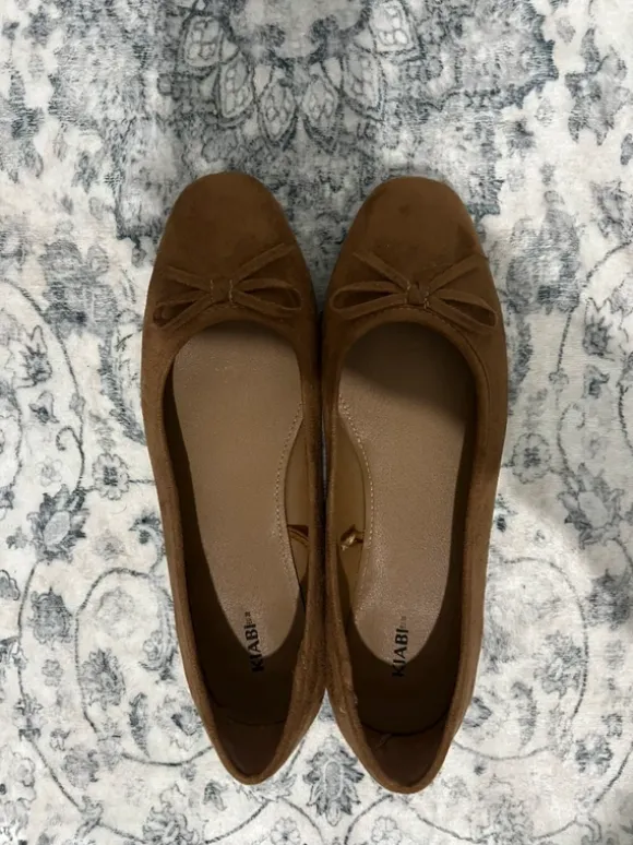 Ballerine en Suède kiabi