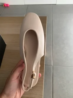 Ballerine/ mules crème