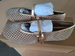 Ballerines dorées neuves 37 Steve Madden