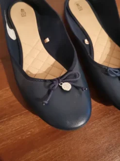 Ballerines simili bleu marine Tex pointure 40