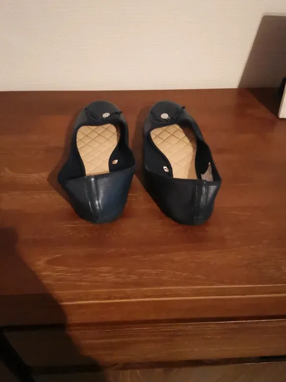 Ballerines simili bleu marine Tex pointure 40