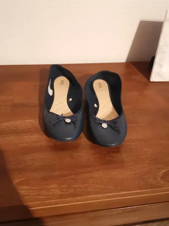 Ballerines simili bleu marine Tex pointure 40