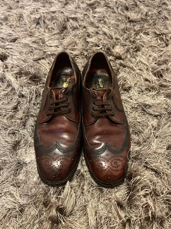 Bally Suisse vintage Lederschuhe - elegante Brogues - hochwertig