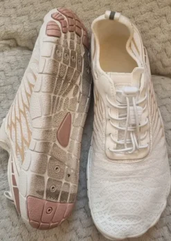 Barfuß Schuhe, weiß, wenige Male getragen, Gr. 41