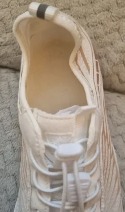 Barfuß Schuhe, weiß, wenige Male getragen, Gr. 41