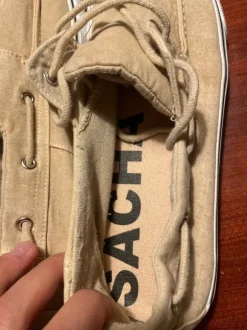 Beige bootschoenen Sacha