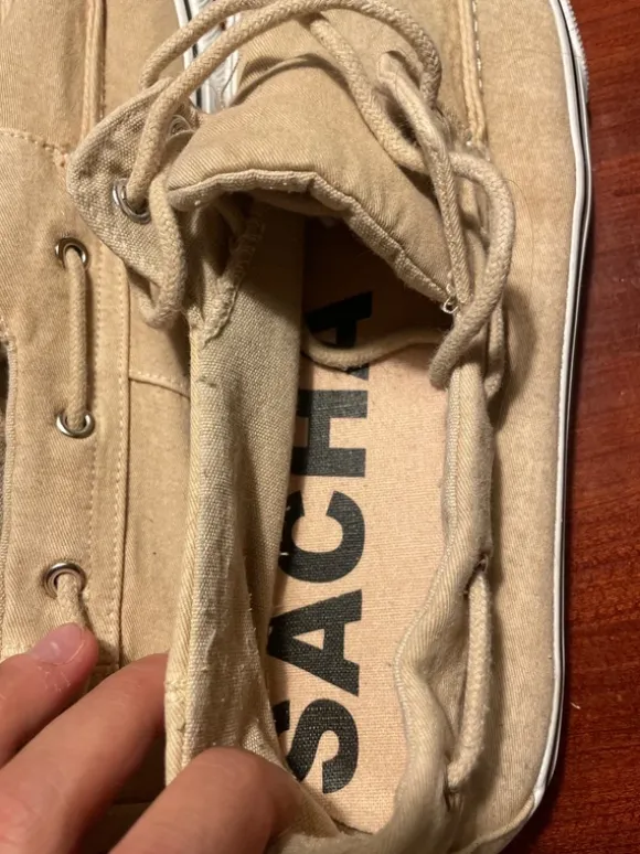 Beige bootschoenen Sacha