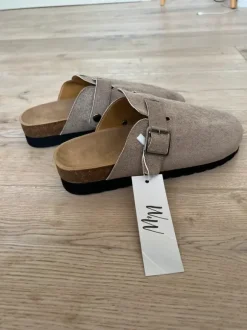 Beige Clogs