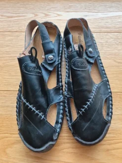 Bequeme Sommer Outdoor-Sandalen Leder