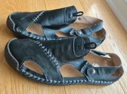 Bequeme Sommer Outdoor-Sandalen Leder