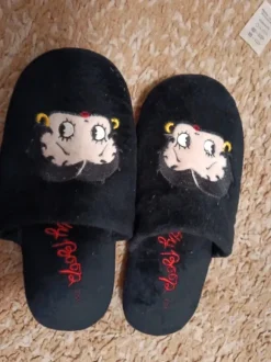Betty boop Hausschuhe Schwarz 38/39