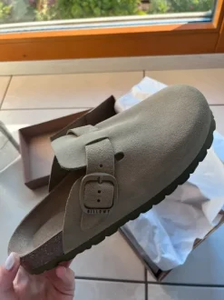 Billowy Clogs Sand Beige Damen