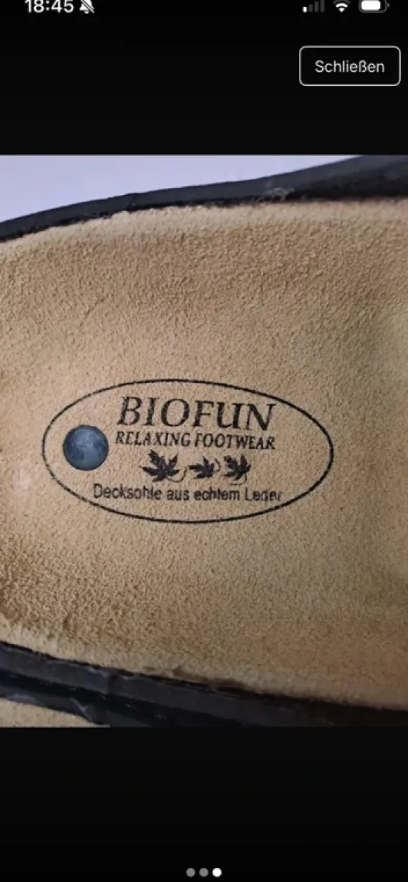 Biofun Herren Tieffuß-Pantoletten