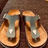 Biomek Zehentrenner/Sandalen – Größe 38 🩶
