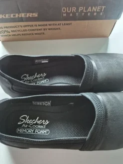 Black shoes 👞 from the brand Skechers