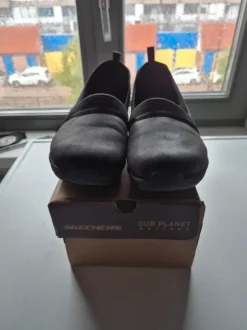 Black shoes 👞 from the brand Skechers
