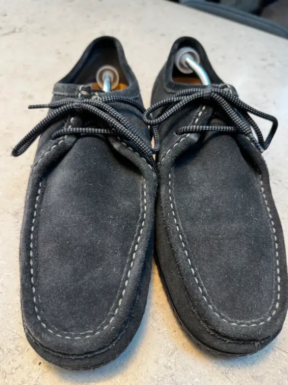 Blaue Geox Seglerschuhe