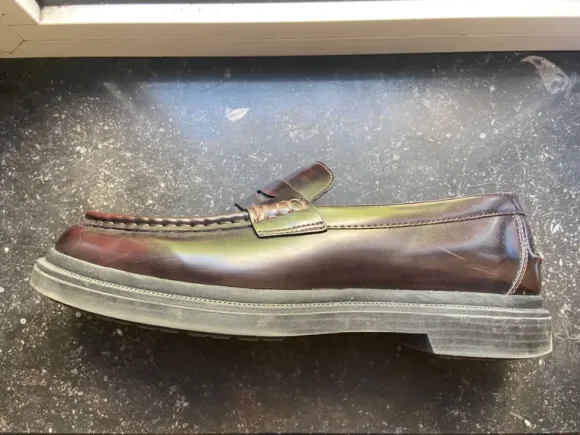 Bordeaux Loafers Bershka