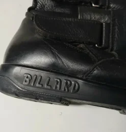 Bottes moto en cuir