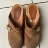 Braune Clogs von Leone