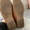 Braune echt Leder Schuhe 42