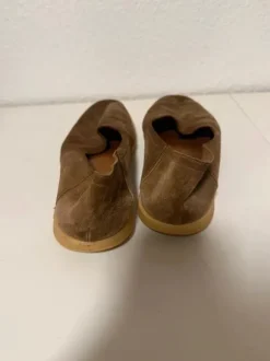 braune Herren-Slipper Wildleder