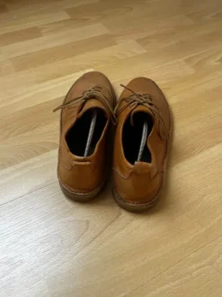 Braune “Redemption” Lederschuhe Männer in Gr. 44