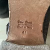 Brauner Voll-Lederschuh Hr 45 Herren