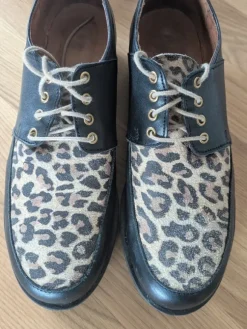 Broder's Schnürschuh schwarz mit Leo Gr. 40