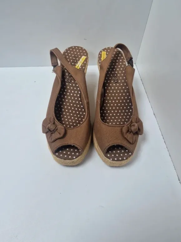 Bruine espadrilles blue box maat 40