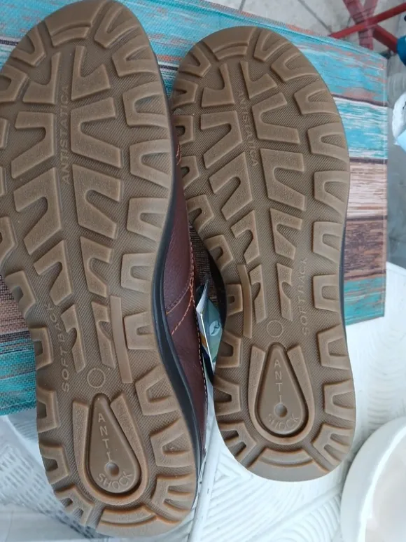 Bruine mannenschoenen nieuw
