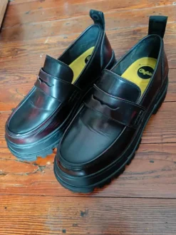 Buffalo Loafer dunkelrot/bordeaux