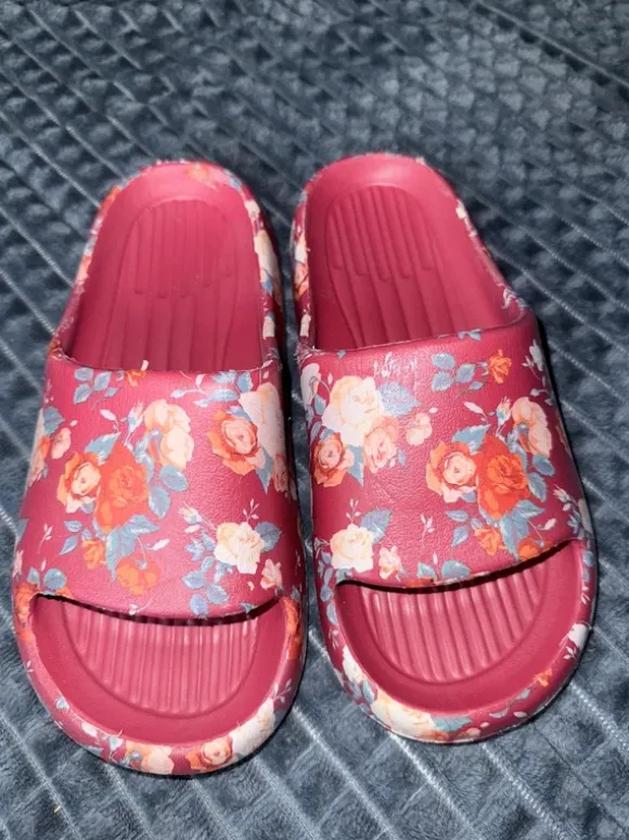 Bunte Badelatschen Badeschlappen Gr 38 NEU