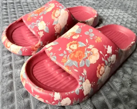 Bunte Badelatschen Badeschlappen Gr 38 NEU