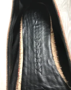 Burberry Damen-Espadrilles, Größe 37