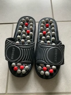 Byriver Massage Schuhe Fußmassage Akupunktur Schuh Hausschuhe 38/39 (s)