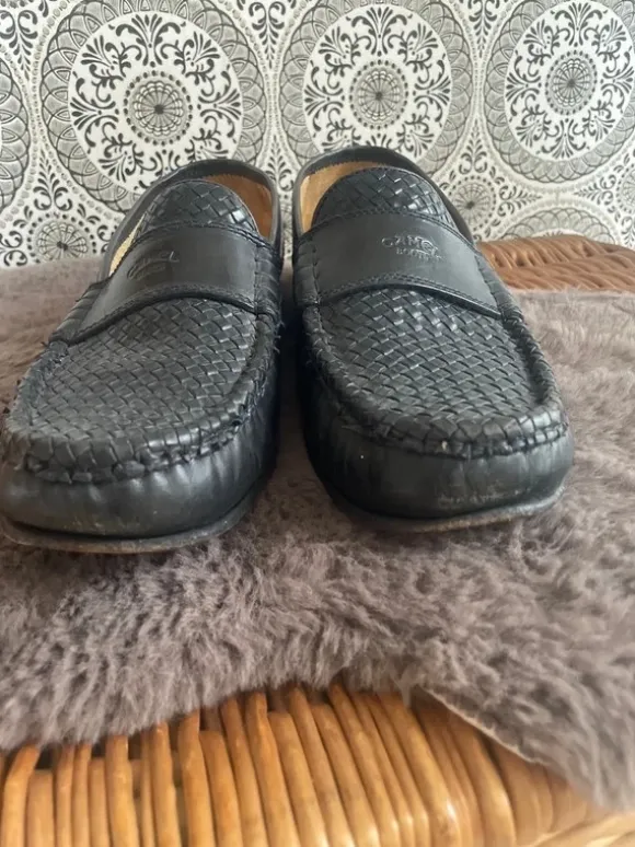camel geflochten mokassin mokassins boots slipper braided 11 sammler vintage