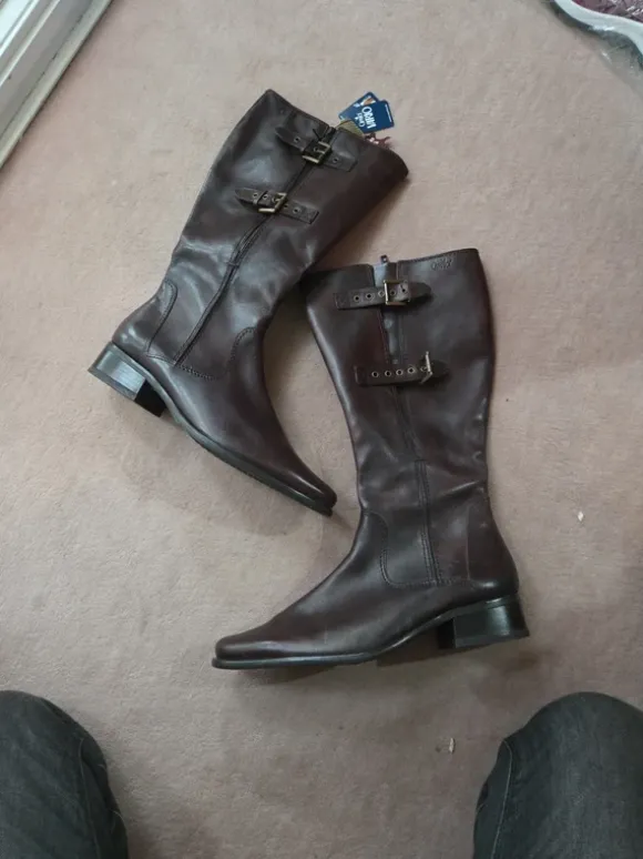 Caprice Damenstiefel Leder 40 Neu!