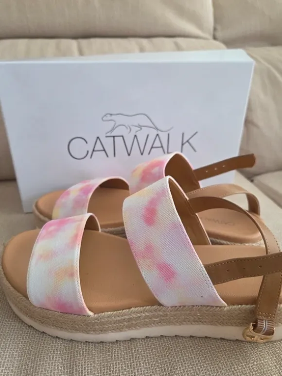 Catwalk Boho Bast Sandalen