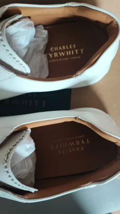 Charles Tyrwhitt Sneaker Neu Weiß
