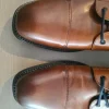 Chaussures cuir marron