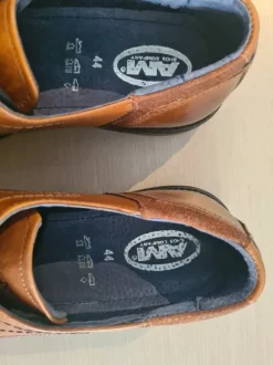 Chaussures cuir marron