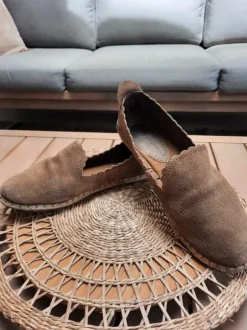 Chaussures cuir taupe Promod 39