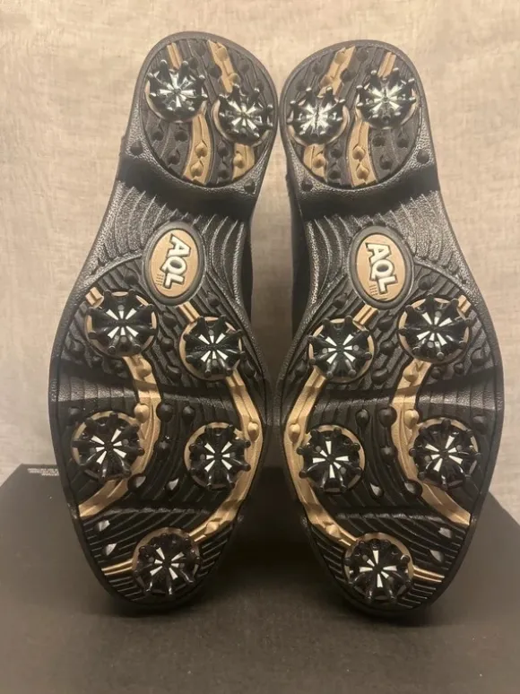 Chaussures de golf FootJoy AQL cuir véritable crampons Softspike – taille 40