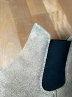 Chelsea Boots Wildleder | Sand/Beige | Gr. 43 | Handmade in Portugal