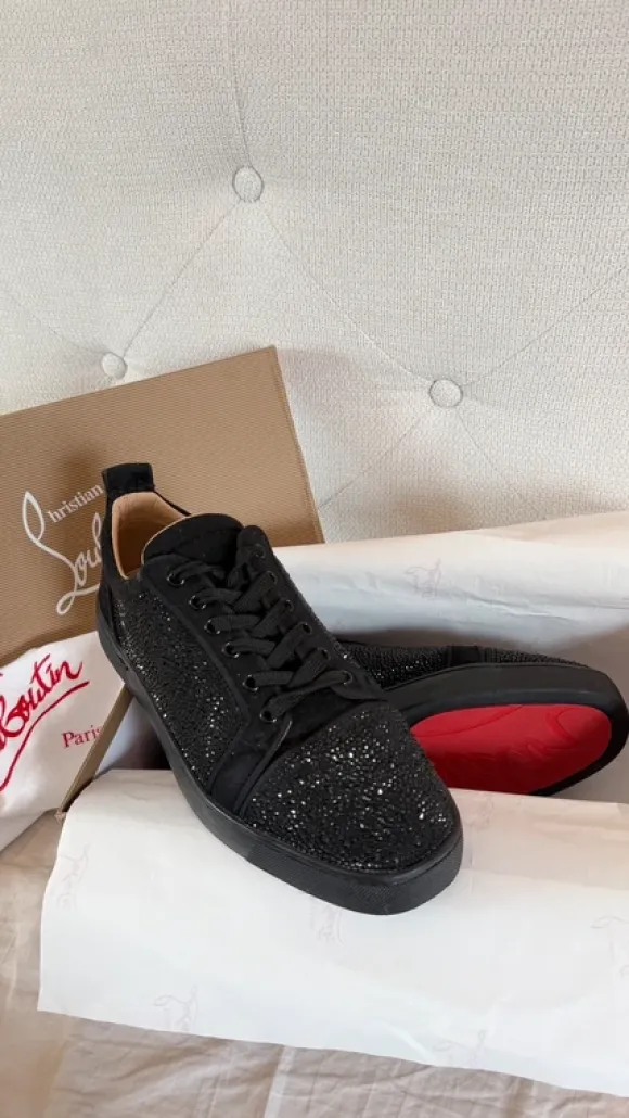 Christian Louboutin glitter sneaker