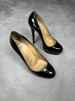 Christian Louboutin women’s high heels shoes sz 38eu 24cm black