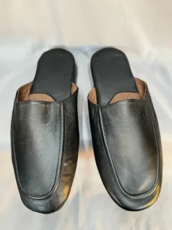 Christopher Hayes D 43 - 44 Herren Leder Hausschuhe, Mens Leather Slippers