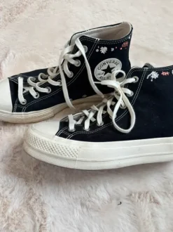 Chucks Chuck Taylor All Star Lift Platform Embroidered Floral